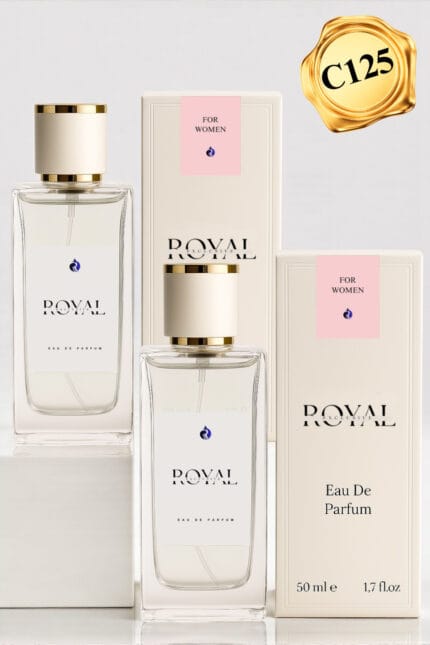 ROYAL ADDICTE (Kod: C125) Kadın Parfüm 50 ml (2 Adet)– Kalıcı Çiçeksi & Oryantal Edp Parfum