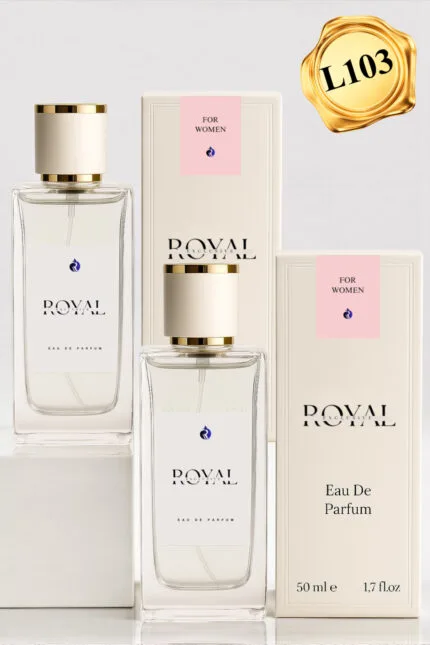 ROYAL BELLA (Kod: L103) Kadın Parfüm 50 ml – ( 2 Adet) – Kalıcı Çiçeksi & Vanilyalı Edp Parfum