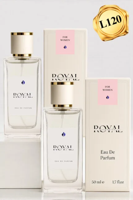 ROYAL LA POURE (Kod: L120) Kadın Parfüm 50 ml (2 Adet)– Kalıcı Çiçeksi & Oryantal Edp Parfum