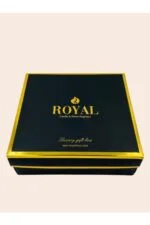 3 Lü Black Orchid Kokulu Siyah Renk Cam Set Ve Şık Hediye Kutusu