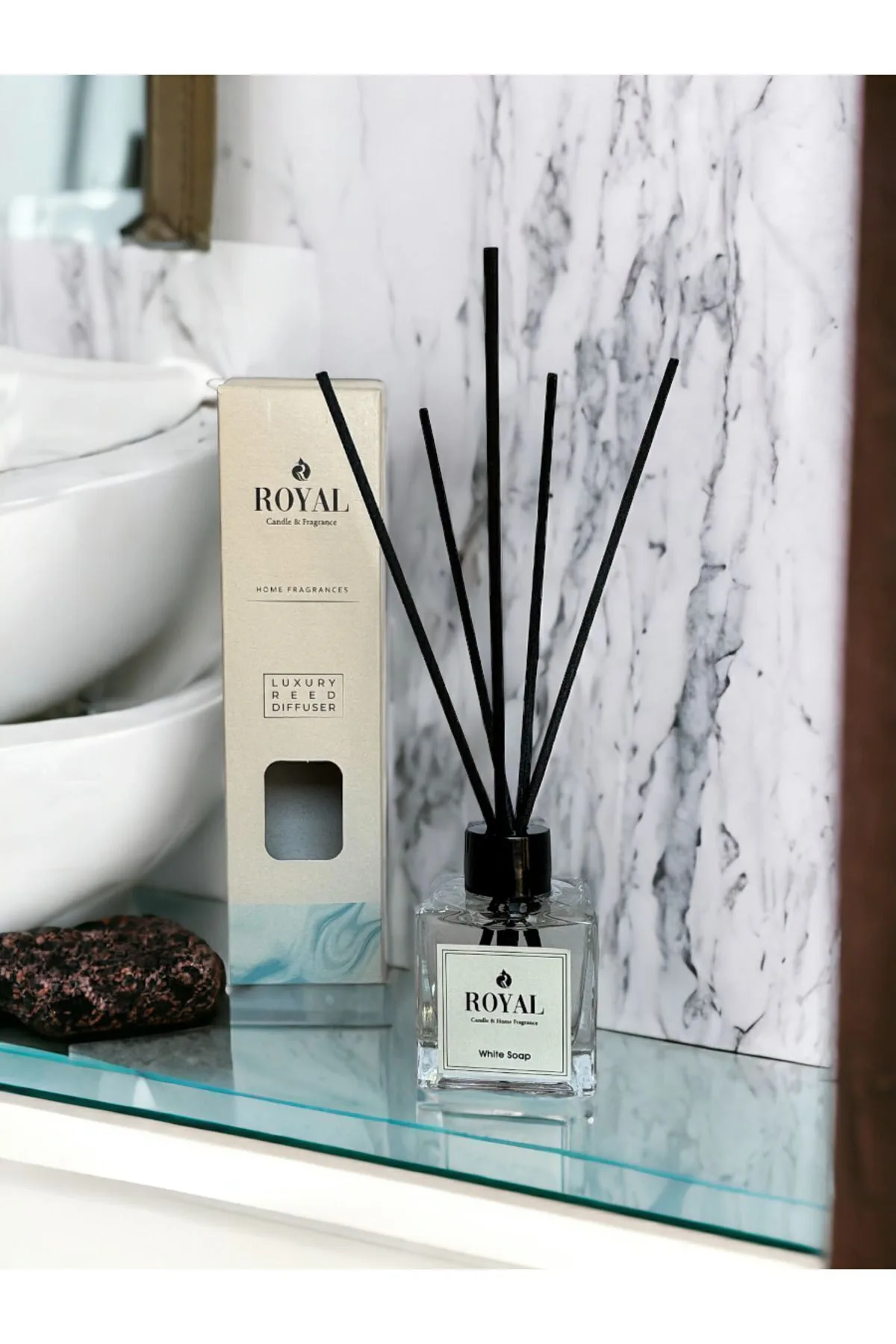 Beyaz Sabun - White Soap - 50 ml Çubuklu Oda Ve Ortam Kokusu