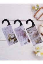 3 Adet Kokulu Kese Royal Bella -soft Linen - Beyaz Sabun