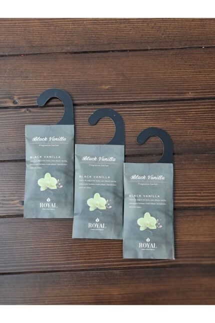 3 Adet Kokulu Kese Black Vanilya