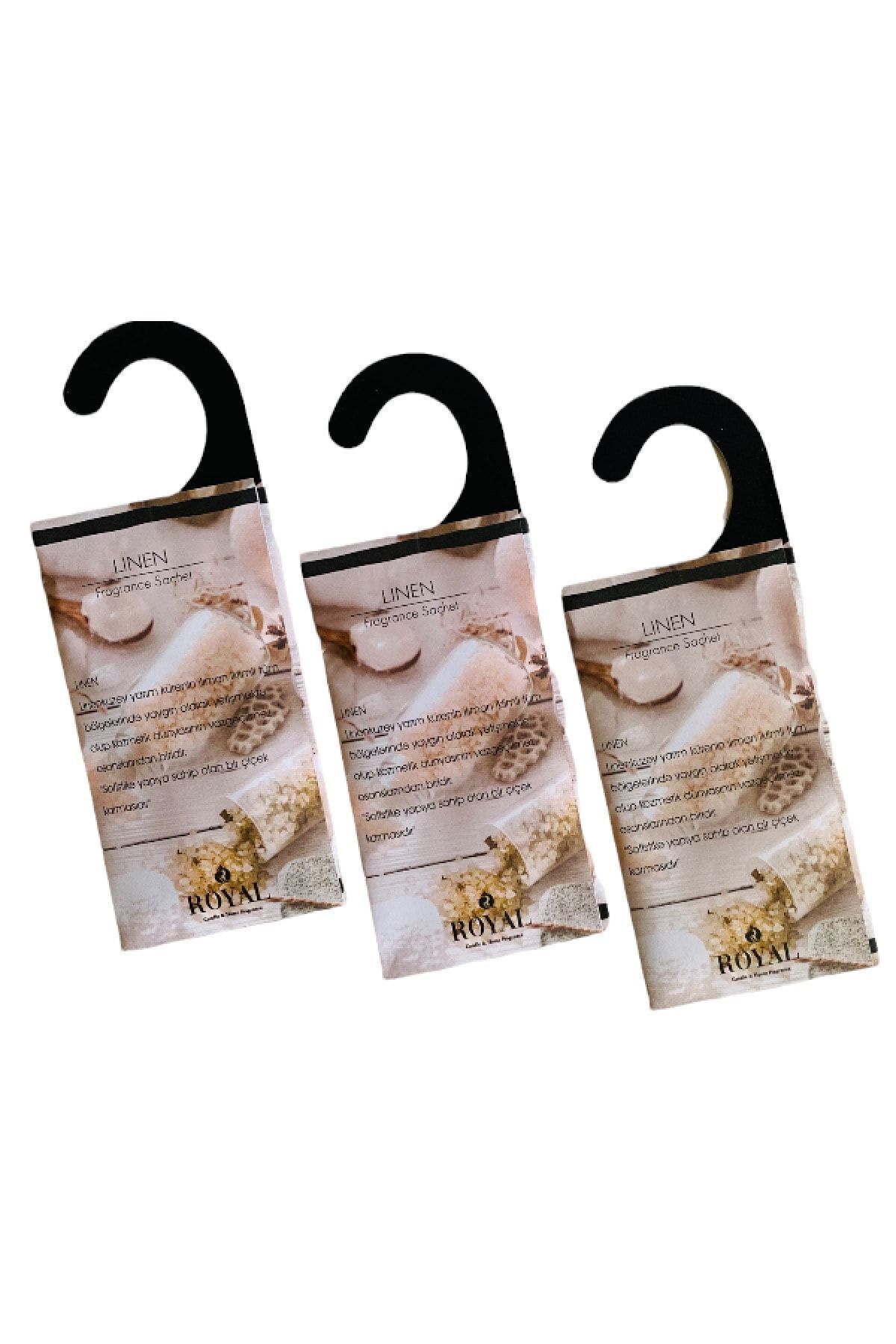 3 Adet Kokulu Kese Soft Linen