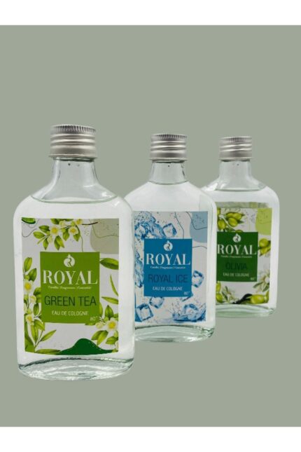 Kolonya 3lü Set Grean Tea -royal Ice - Olıvıa (200 Ml X 3 Adet )