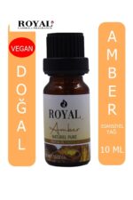 Amber - Doğal, Vegan Uçuçu Yağ , Kokulu Yağ , Buhurdanlık Yağı , Difüzör Esansı 10 ml