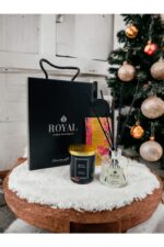 YILBAŞI HEDİYE SETİ Oda Kokusu ve Mum 2 li Hediye seti