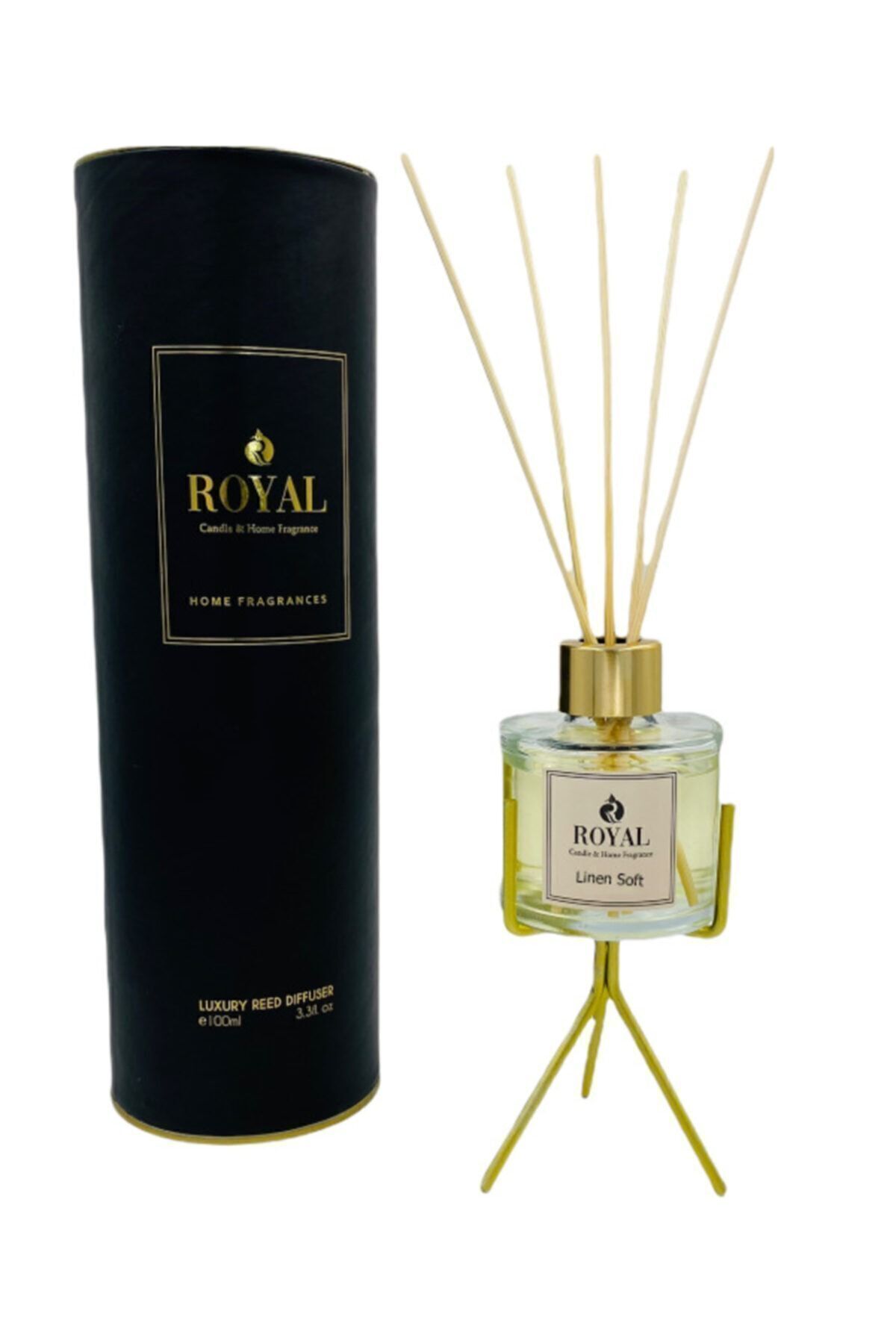 Linen Soft Kokulu _lüks Ayaklı _100ml Oda Kokusu