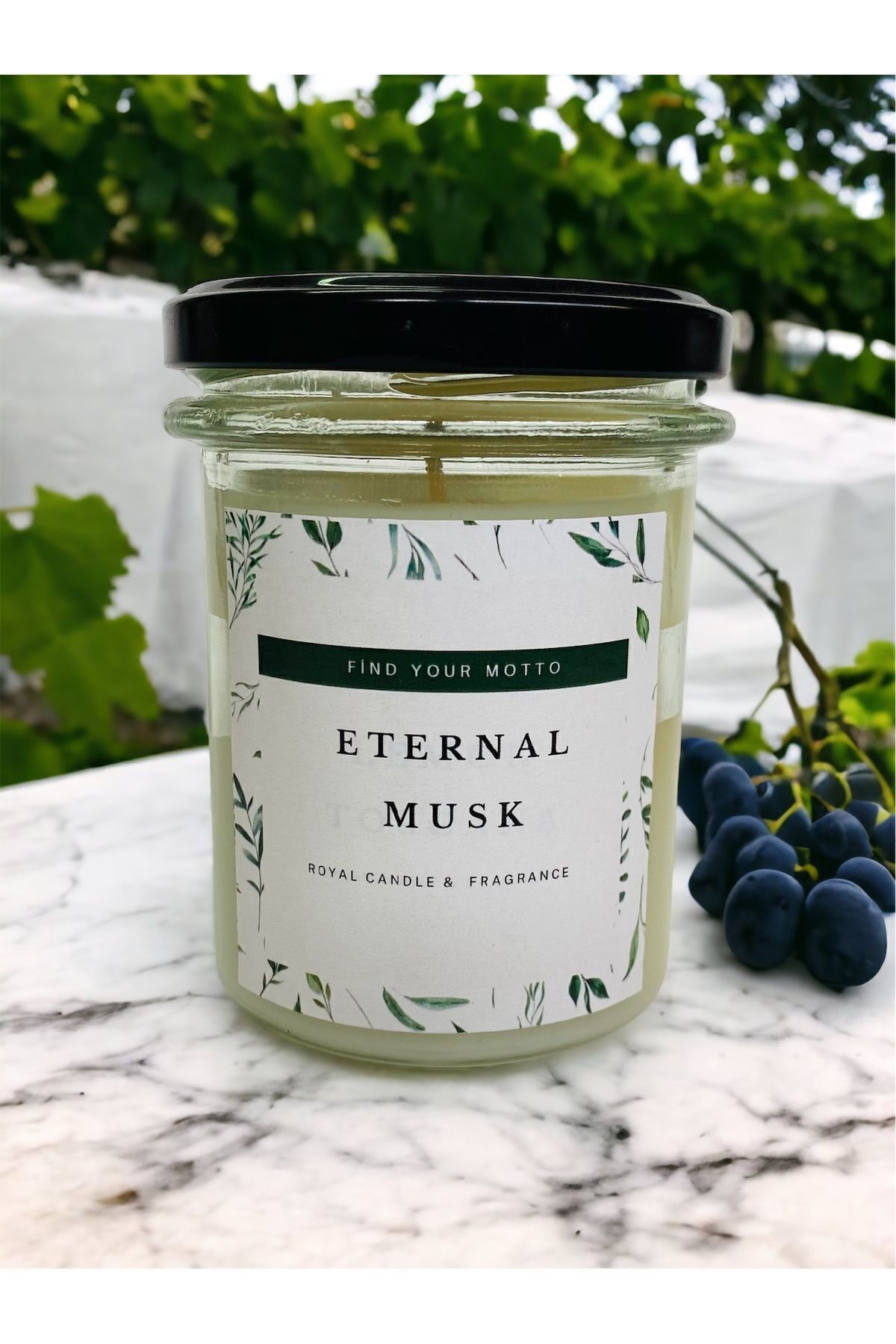 ETERNAL MUSK KOKULU - NATUREL KAVANOZ MUM