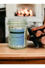 İSTANBLUE KOKULU - NATUREL KAVANOZ MUM