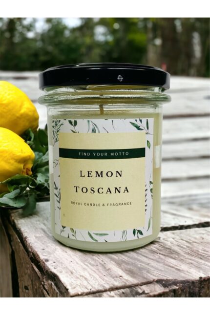 LEMON TOSCANA KOKULU - NATUREL KAVANOZ MUM