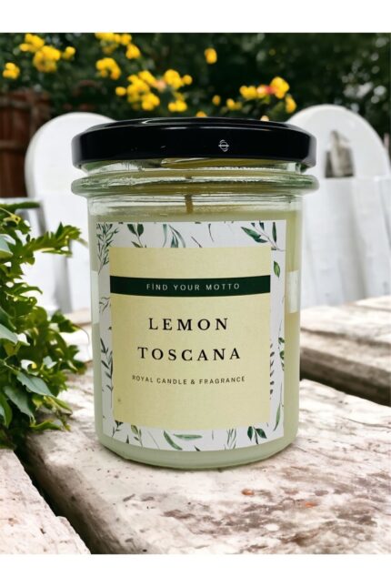 LEMON TOSCANA KOKULU - NATUREL KAVANOZ MUM
