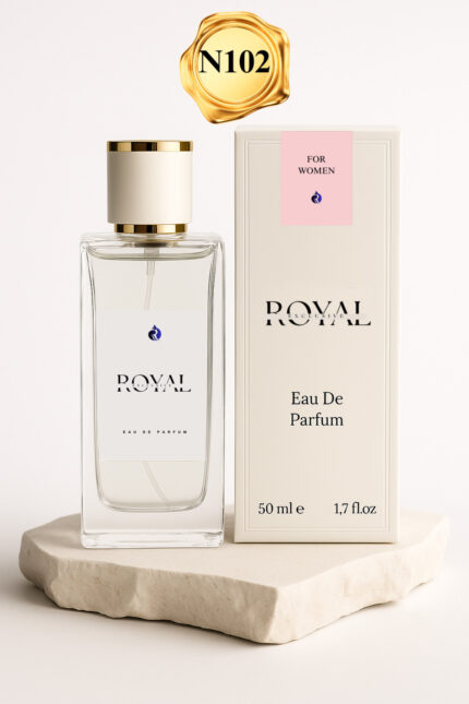 ROYAL ALAÇATI (Kod: N102) Kadın Parfüm 50 ml – Kalıcı Oryantal & Baharatlı Edp Parfum