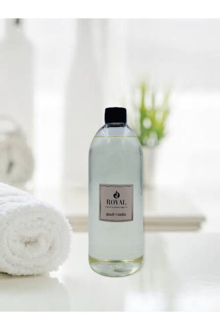 Black Vanilya Çubuklu Oda Kokusu (reed Diffuzer) Yedek Dolum Şişesi 500 Ml