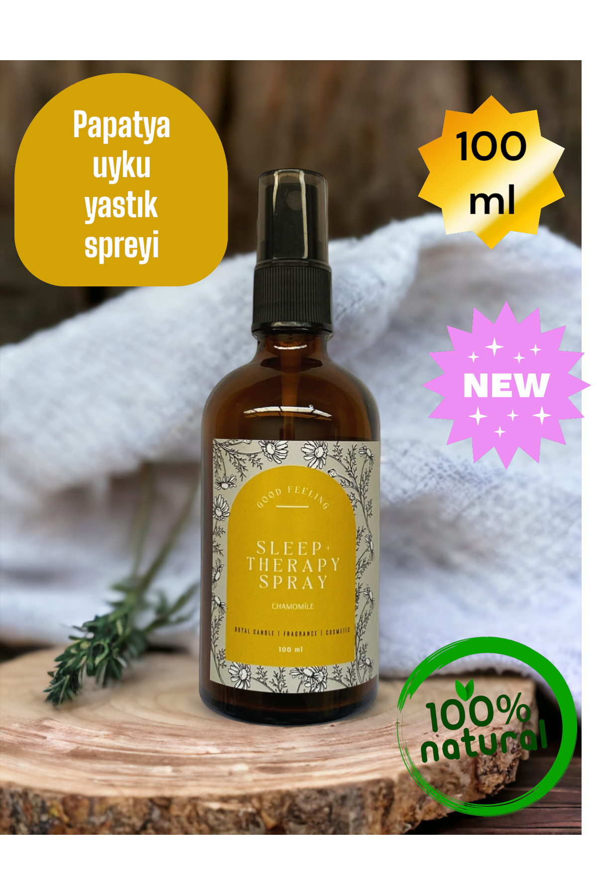 ROYAL Papatya Uyku Ve Yastık Spreyi 100ml