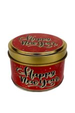 Yılbaşı Serisi - New Year Ginger Bread (tarçın-zencefil) Kokulu - Teneke Mum