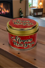 Yılbaşı Serisi - New Year Ginger Bread (tarçın-zencefil) Kokulu - Teneke Mum