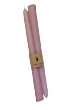 Şamdan Mum - Lila Renk - 2 Adet