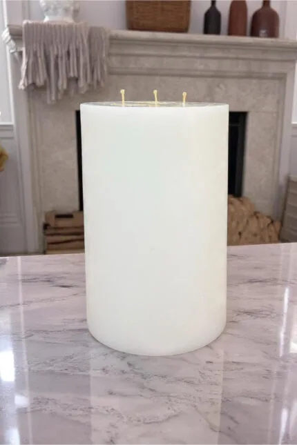 BÜYÜK BLOK MUM 20X30 CM ÇAP 20 CM BOY 30 CM