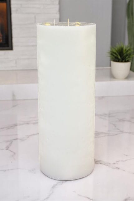 BÜYÜK BLOK MUM 20X50 CM ÇAP 20 CM BOY 50 CM