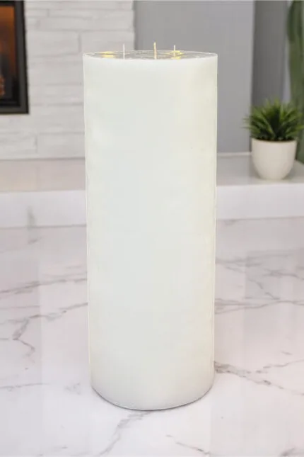 BÜYÜK BLOK MUM 20X50 CM ÇAP 20 CM BOY 50 CM