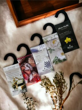 Koku Kesesi -5 Adet - Lavanta-Beyaz Çiçekler- Beyaz sabun - Baby powder-Black Vanilya