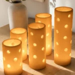 İçi Boş Mum Dekoratif  20 cm çap