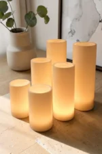 İçi Boş Mum 20 cm çap farklı boylar - Görsel 2