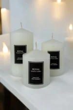 Silindir Mum Süper Set 3 LüÇap 6 Boylar 6 - 9 -12 - Görsel 3