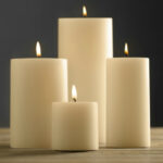 Silindir Mum 10cm Çap 10-15-20-25-30 cm boy