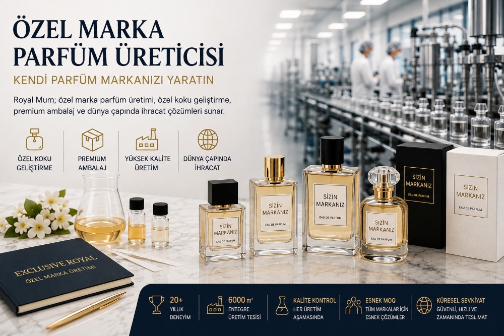 Fason Parfüm Üretimi ve Private Label Parfüm Üreticisi